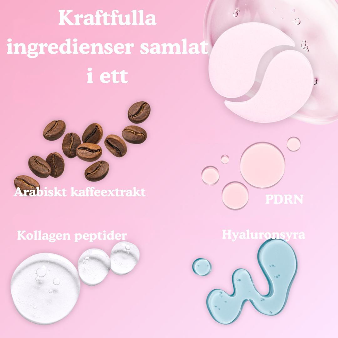 Instalift PDRN & Kollagen ögon patches