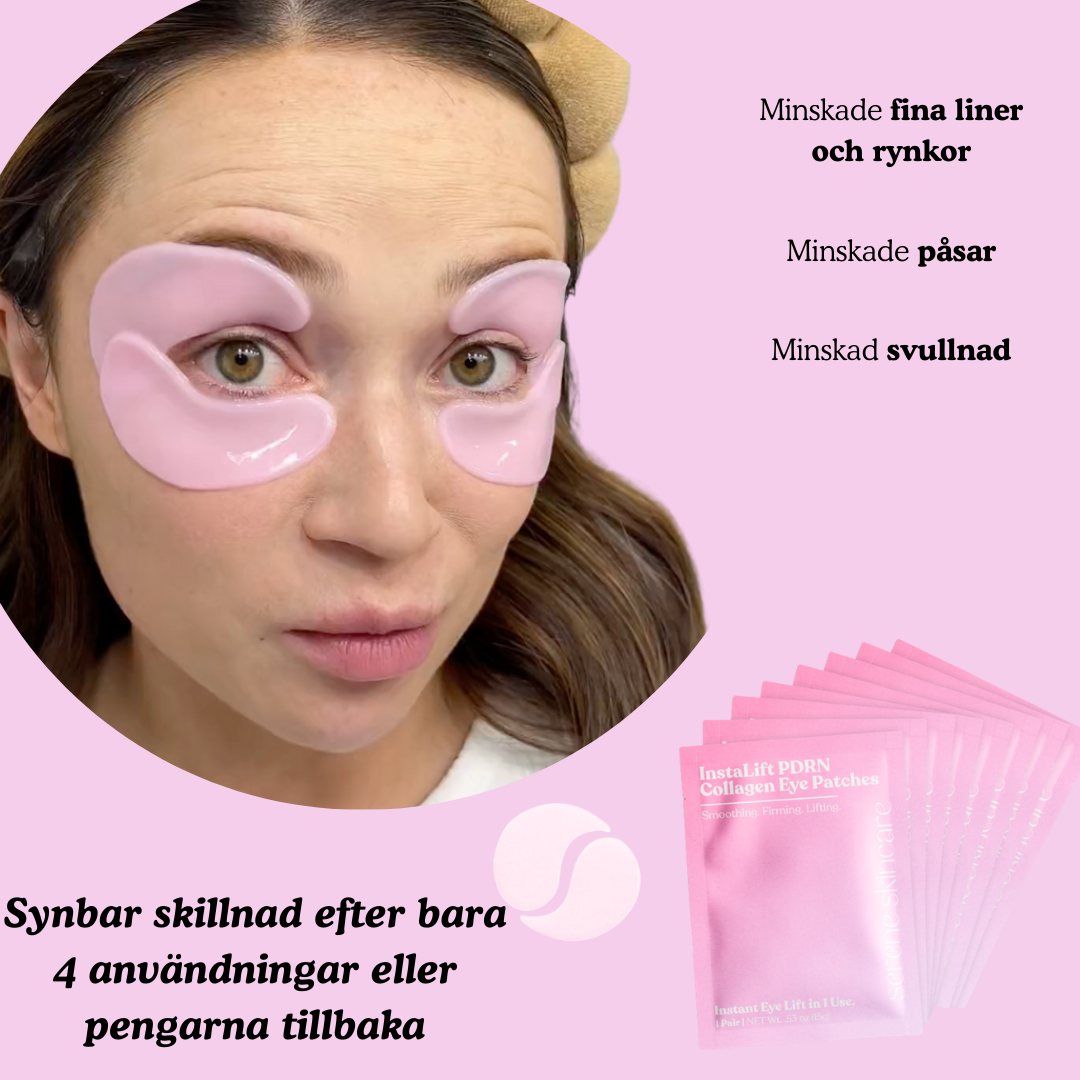 Instalift PDRN & Kollagen ögon patches