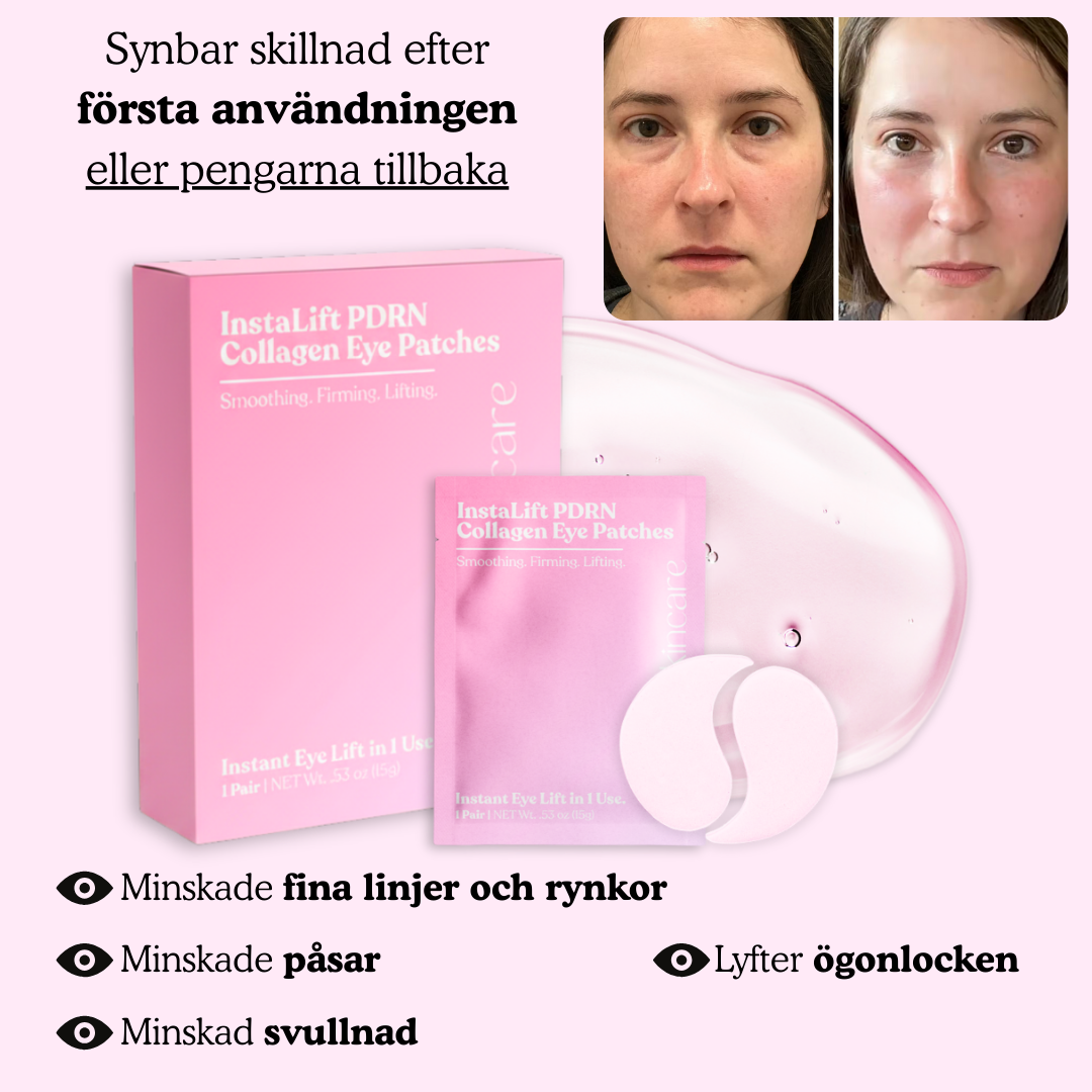 Instalift PDRN & Kollagen ögon patches